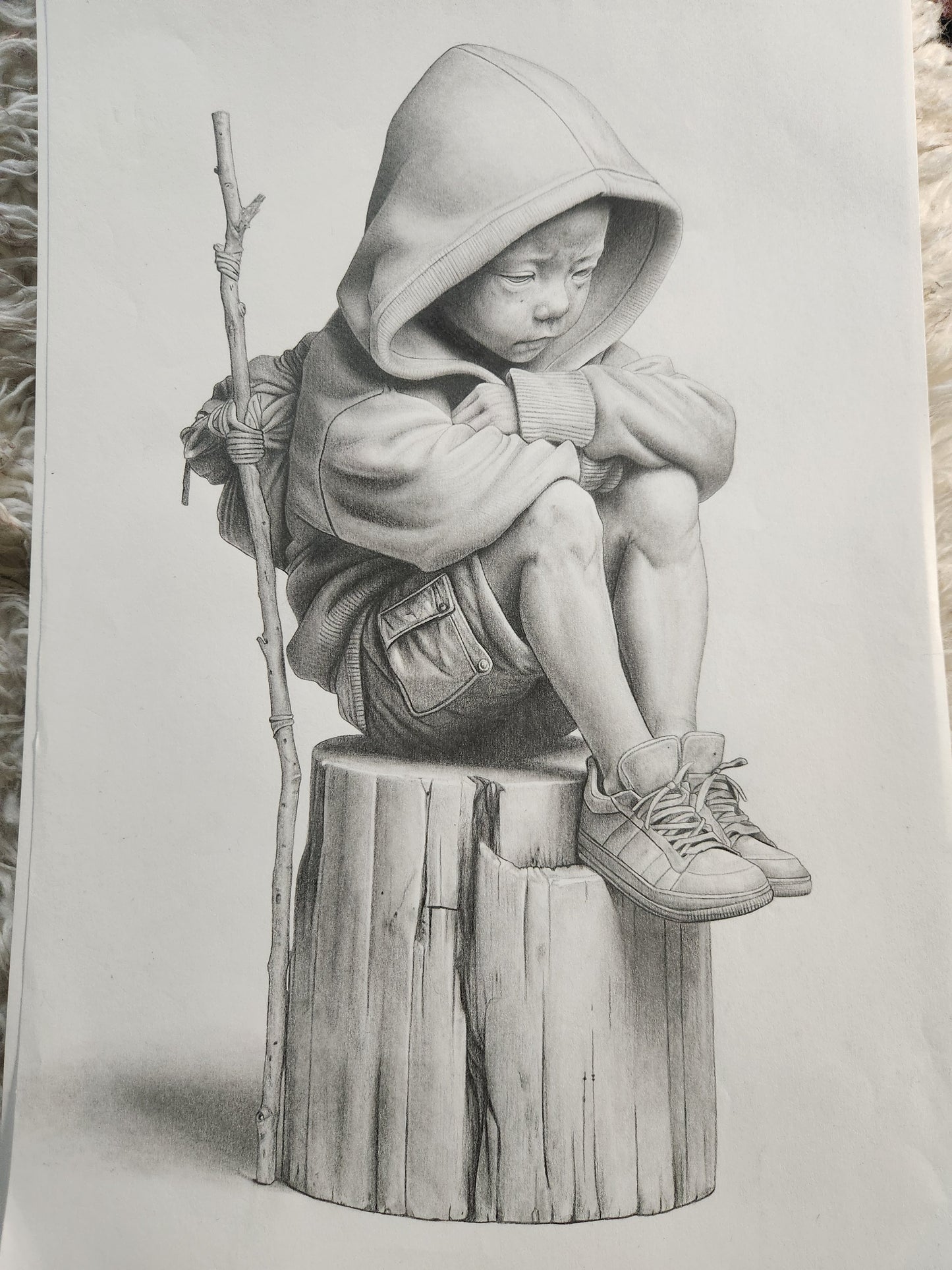 I CAN NEVER GO HOME - Print