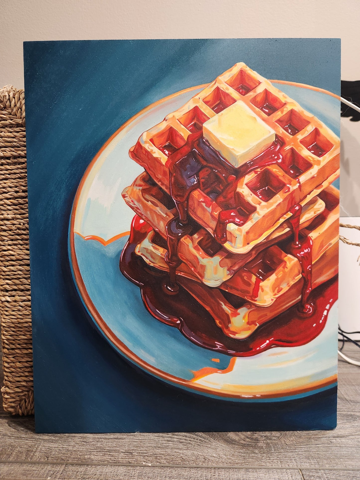 BLEEDING INTO YOUR WAFFLES - Print
